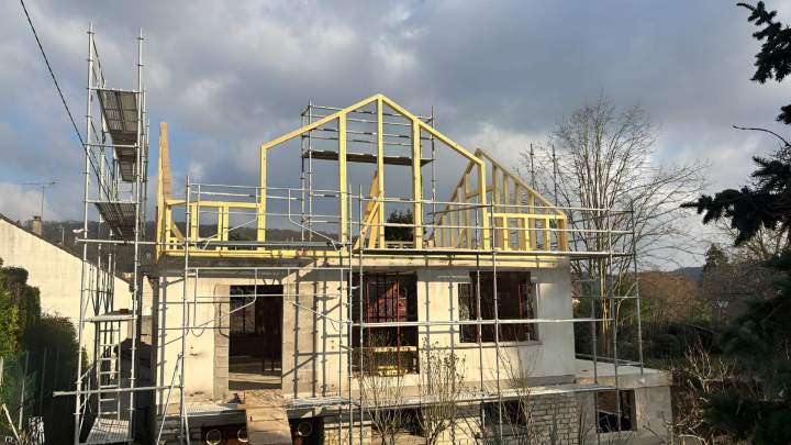 Rénovation de façades à Limours